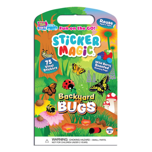 Sticker Magic- Backyard Bugs