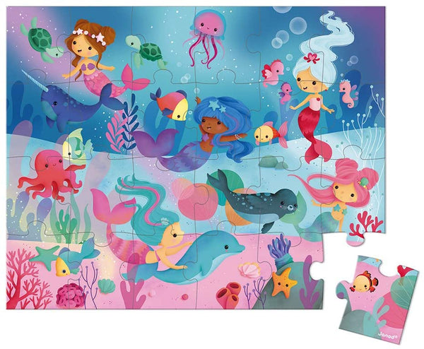 Janod Whimsical Mermaid Puzzle