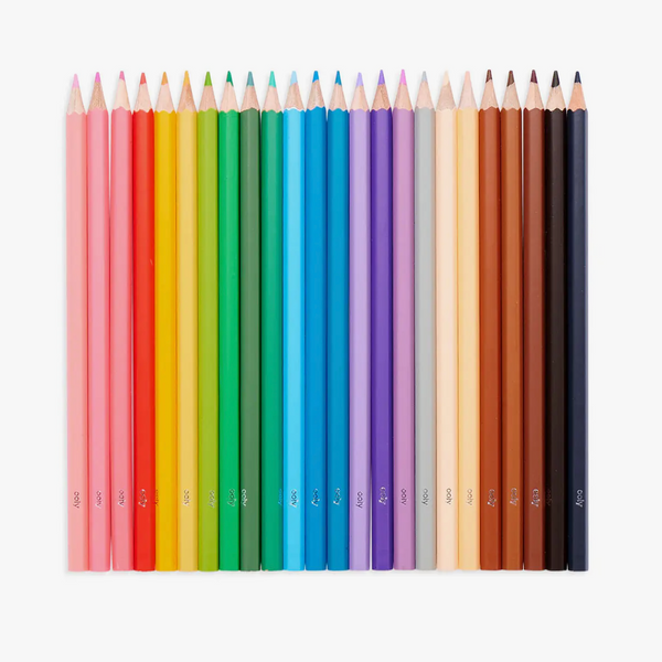 All of the pencils from within the Color Together Colored Pencil set