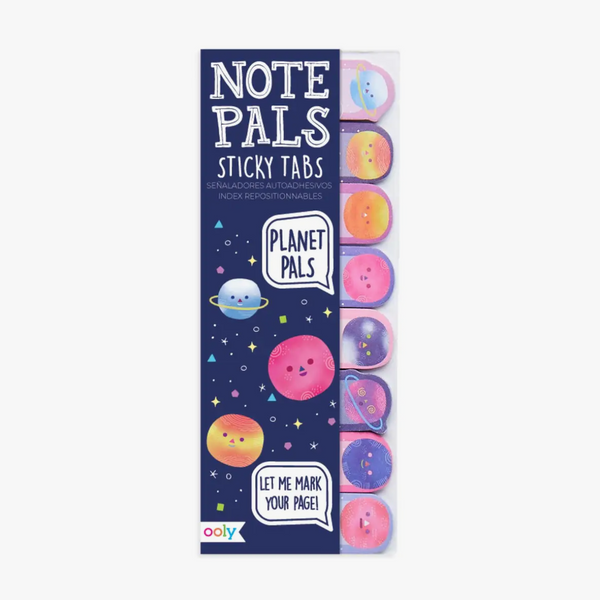 Note Pals Sticky Tabs: Planet Pals