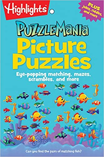 Picture Puzzles: Eye-popping matching, mazes, scrambles, and more